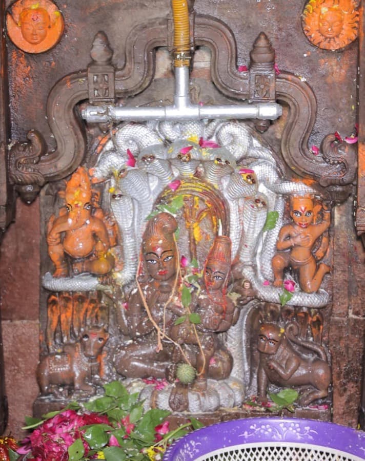 Nagchandreshwar Temple deity darshan inside Mahakaleshwar Temple complex, Ujjain
